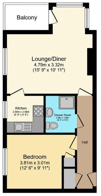 Flat 37, Beech Haven Court, London Road, Crayford floorplan