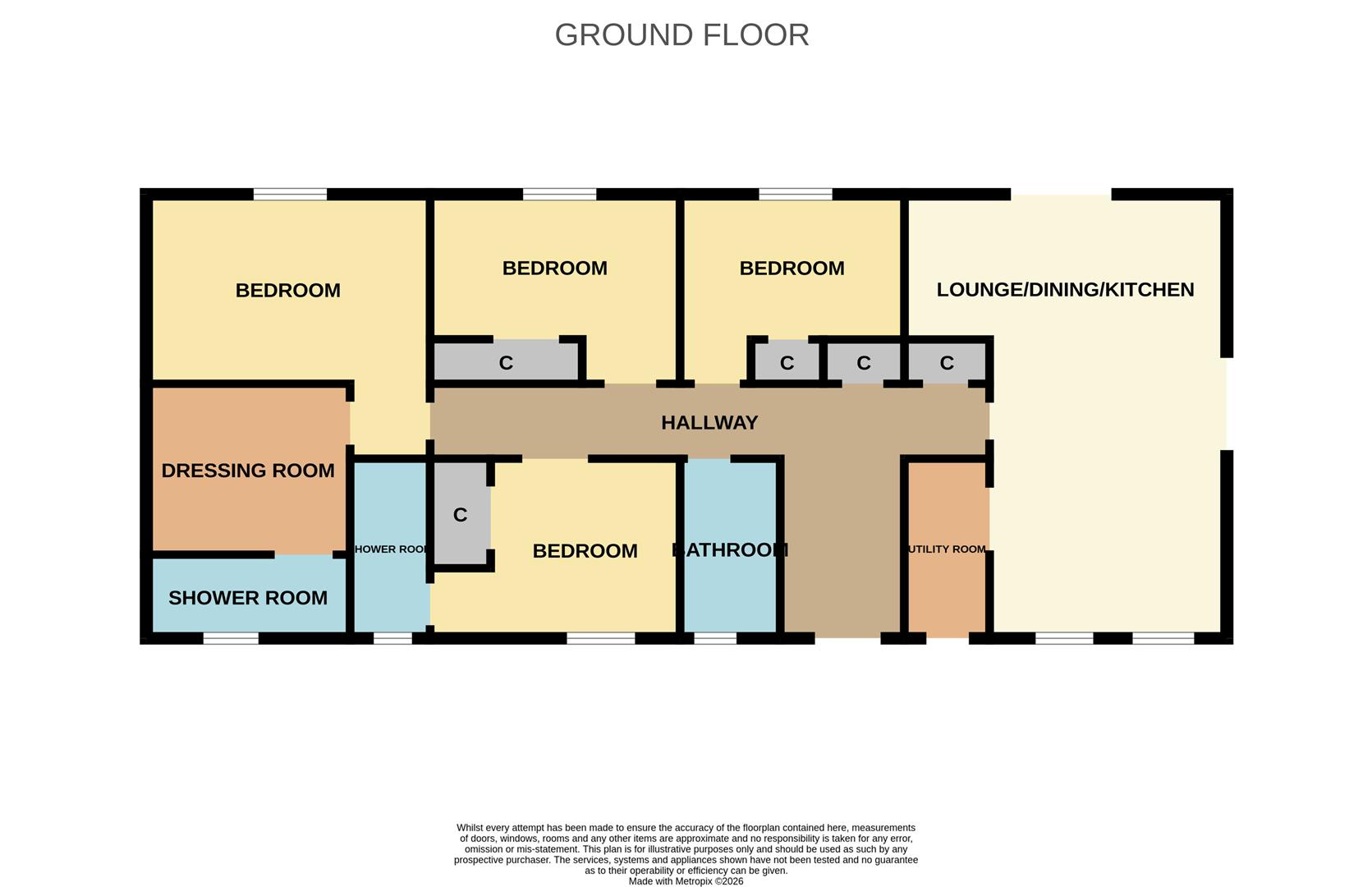 Chance Inn, Anstruther floorplan