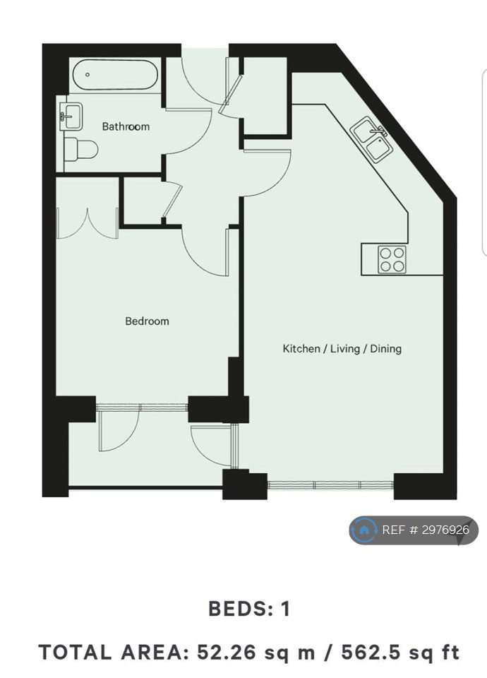 Palmitine House, York Road, London floorplan