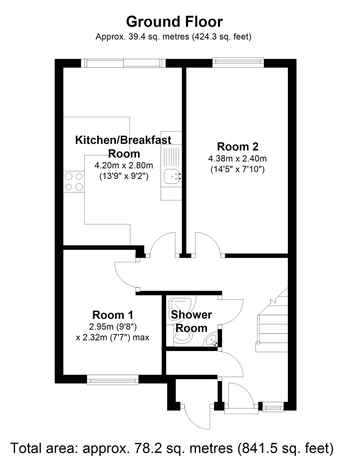 Room 4, 11, Dallamoor, Telford floorplan