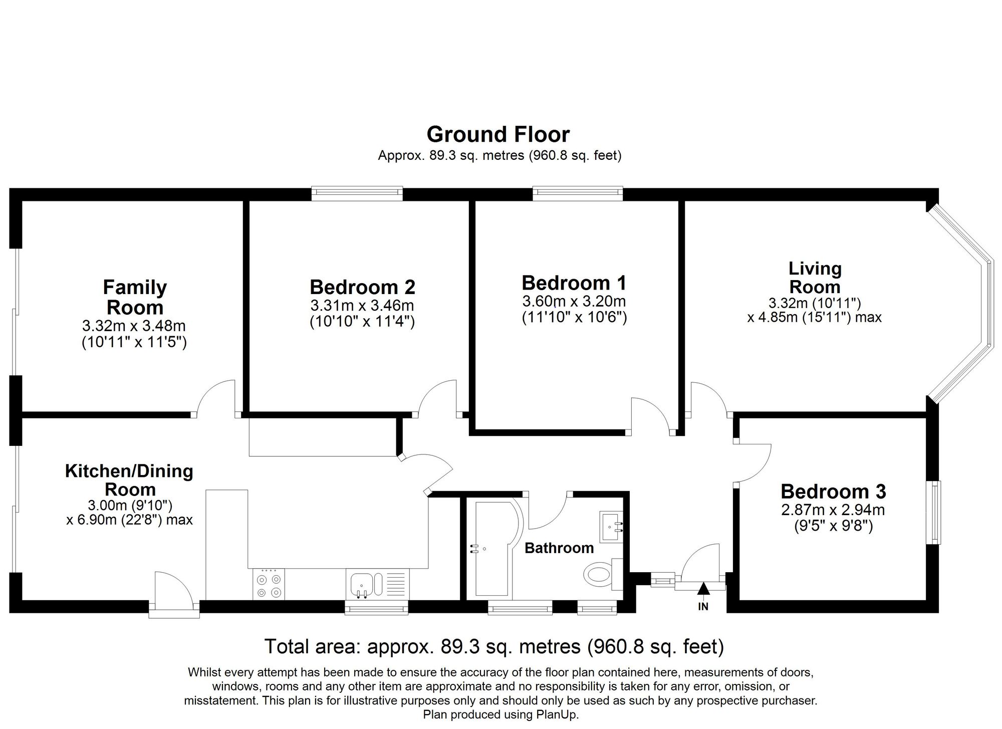 23 Garden Wood Road, East Grinstead floorplan