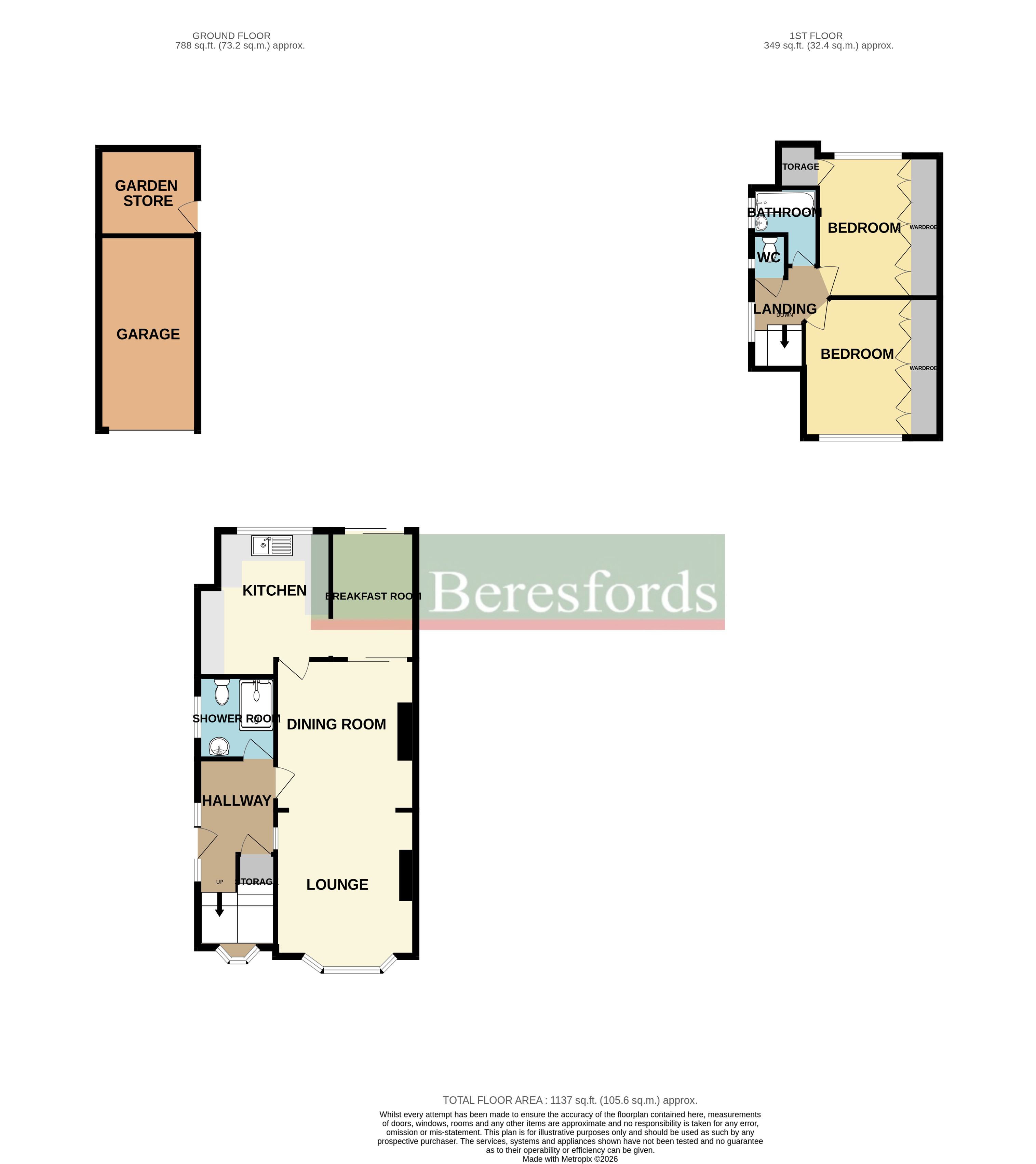 21, Highfield Crescent, Hornchurch floorplan