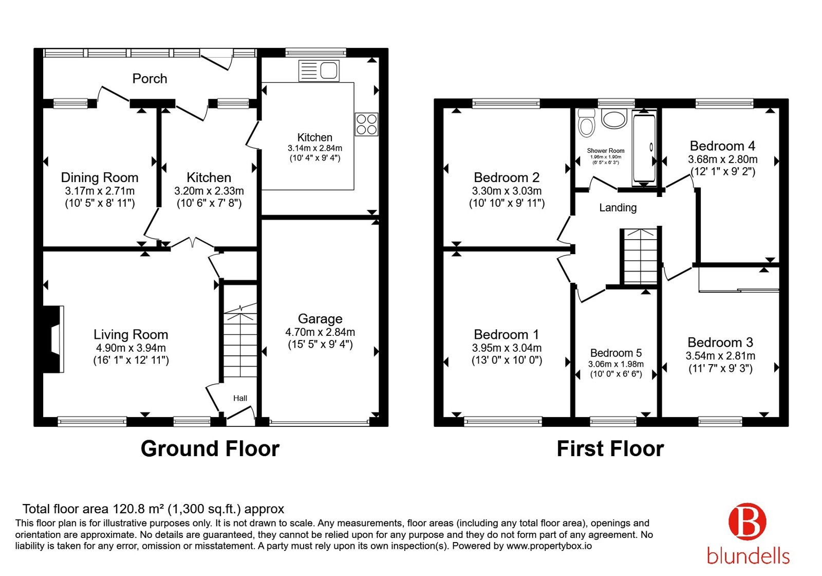 20, Ullswater Close, Sheffield floorplan