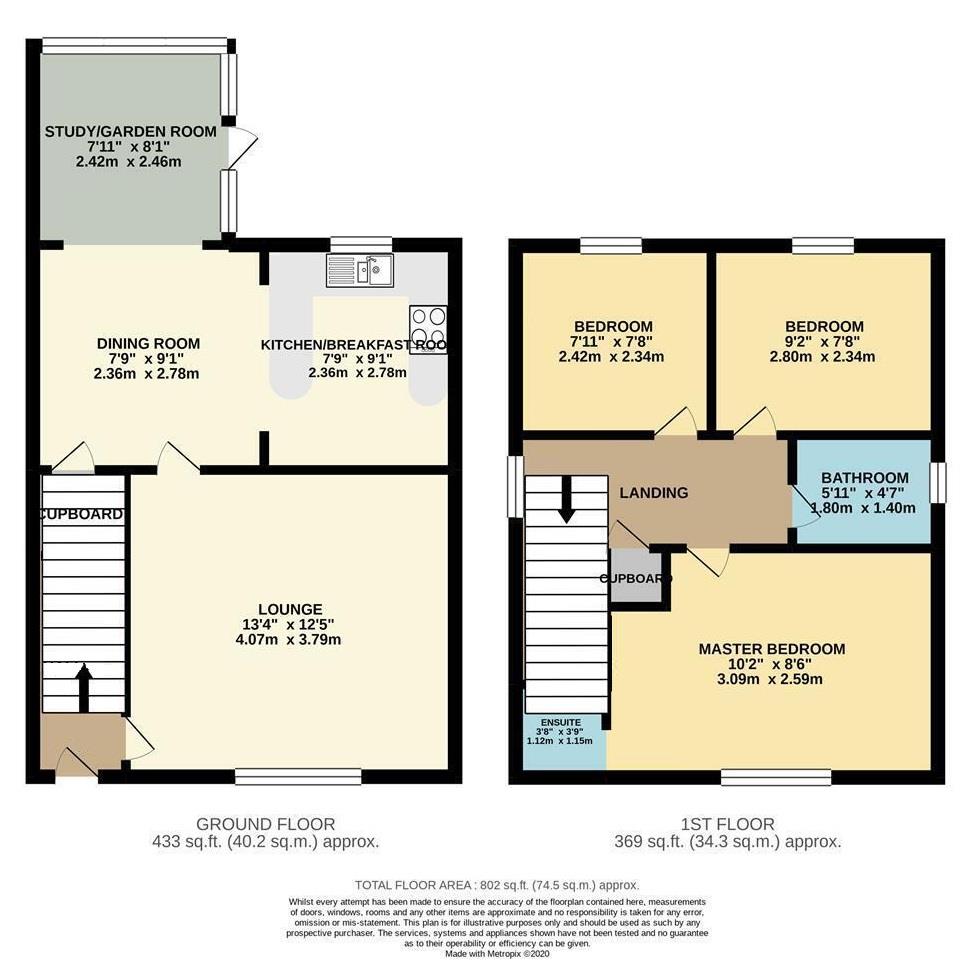 37, Corsican Pine Close, Newmarket floorplan