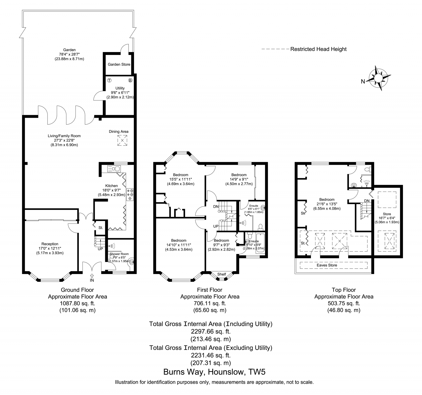 Burns Way, Hounslow floorplan