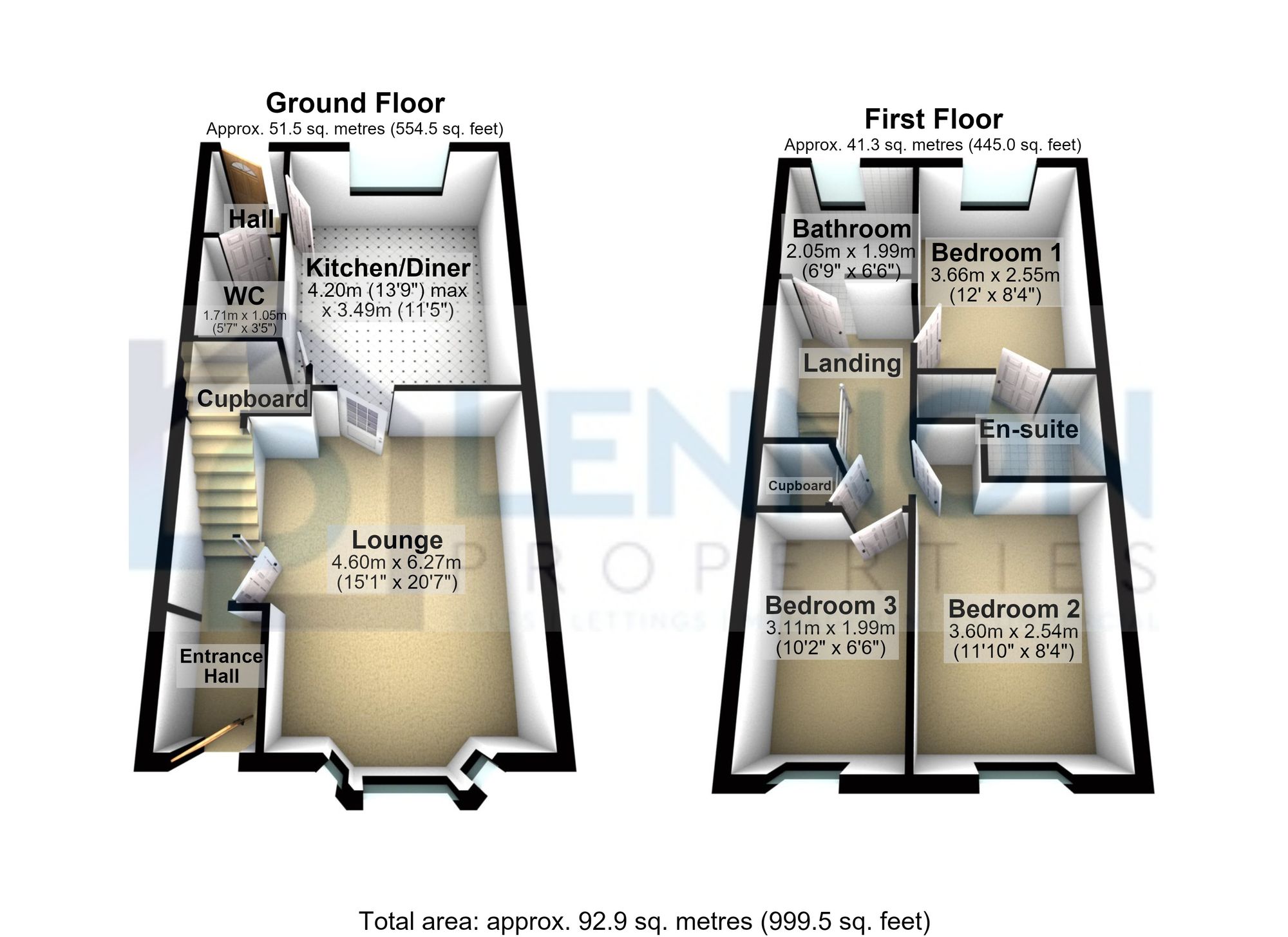 17 Horton Manor Front Street, Blyth floorplan