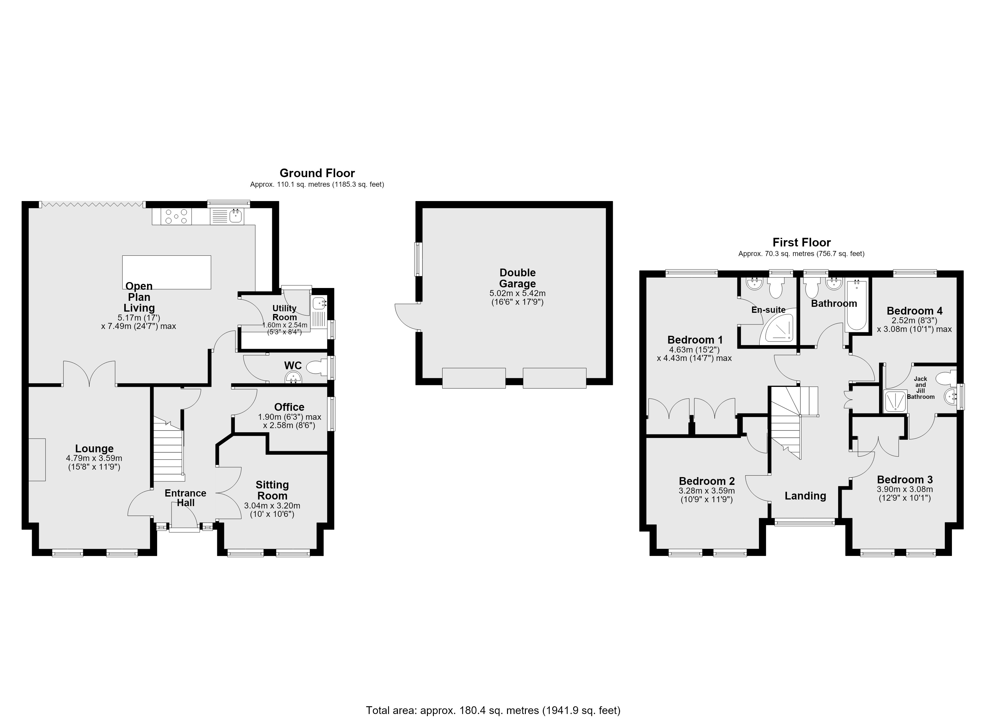 8, Winchester Close, Lincoln floorplan