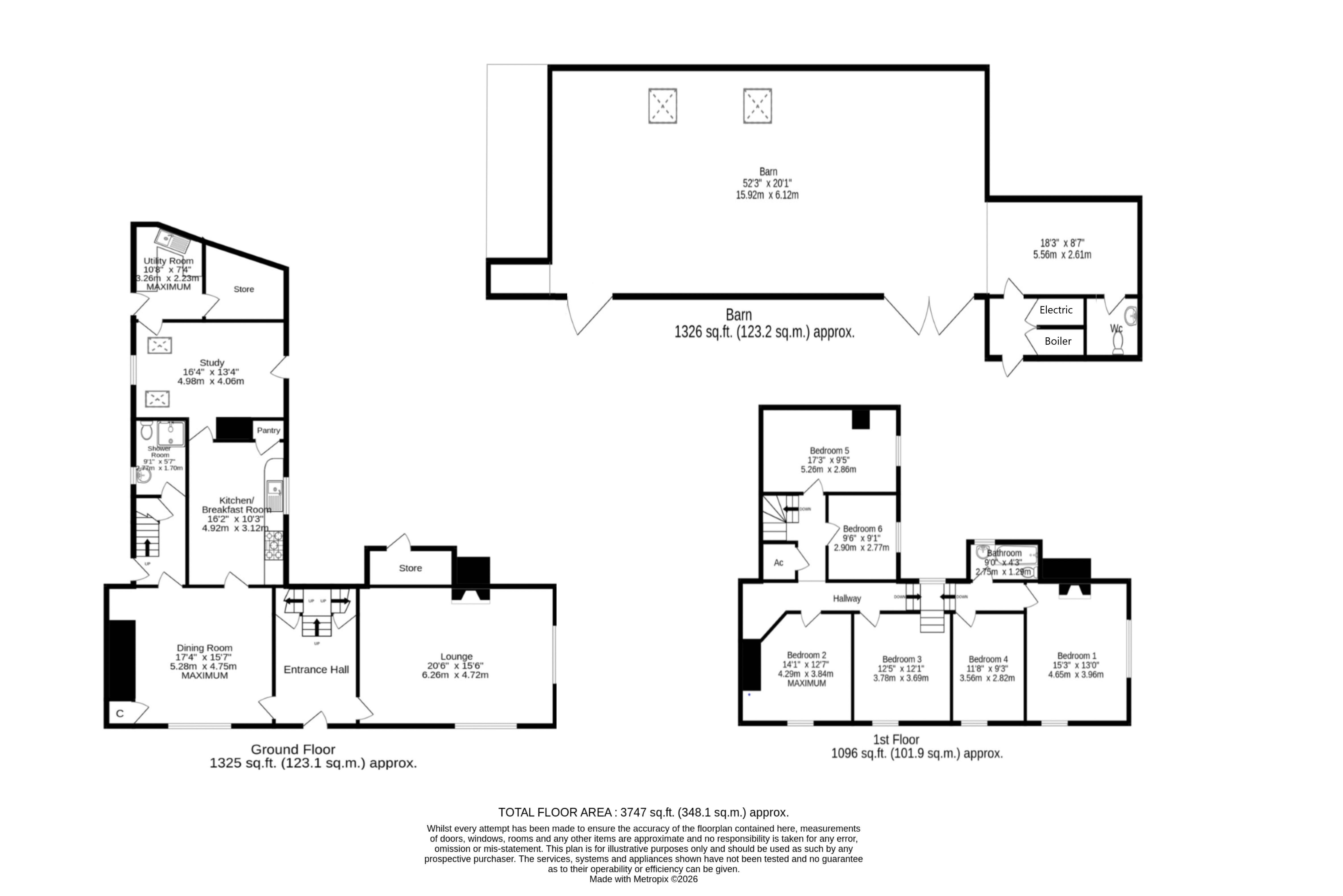 Church Farmhouse, Blacksmiths Lane, Norwich floorplan