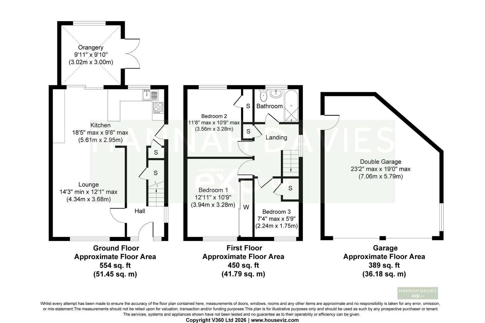 46, Stonegate Drive, Pontefract floorplan