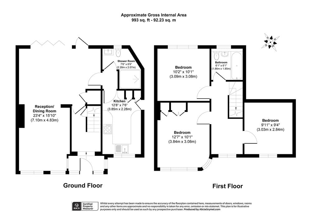 101, Swallow Street, Iver Heath floorplan