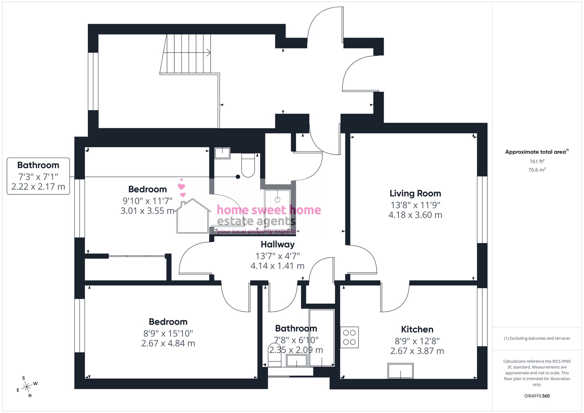 33, Countess Park, Slackbuie, IV2 floorplan
