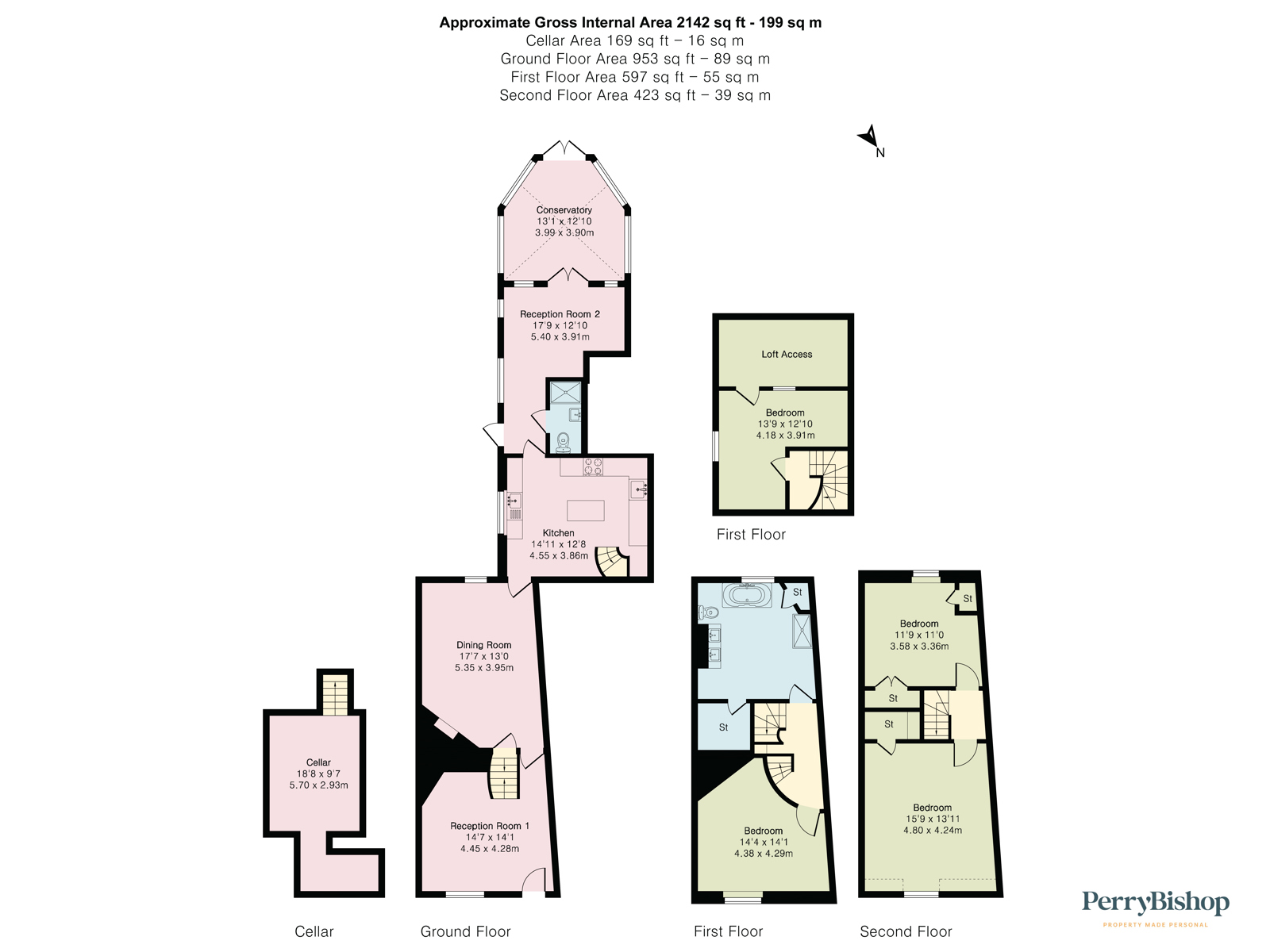 72, Cricklade Street, Gloucestershire floorplan