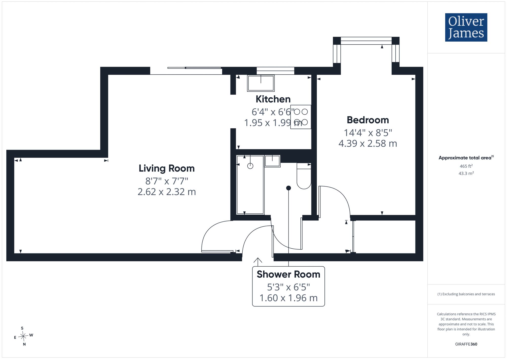 Flat 10, Millfield Court Brampton Road, Huntingdon floorplan