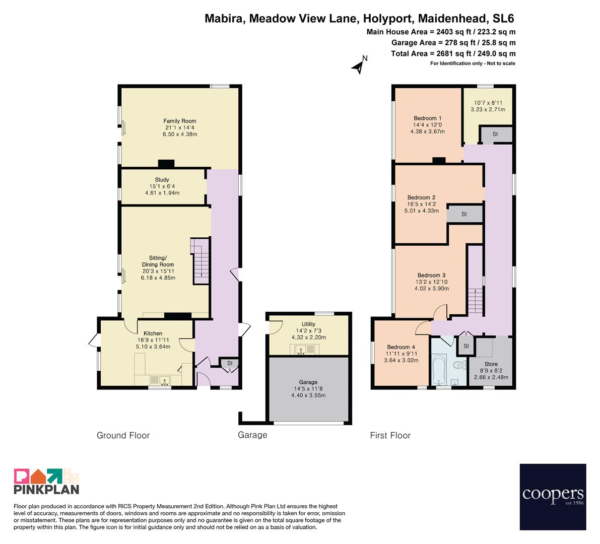 Mabira, Meadow View Lane, Maidenhead floorplan