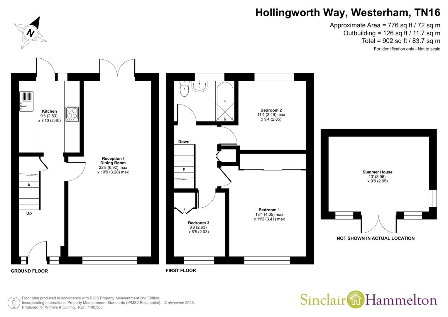 3, Hollingworth Way, Westerham floorplan