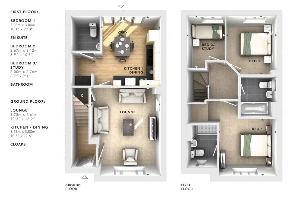 Plot 27, Great Horwood Road, Winslow floorplan