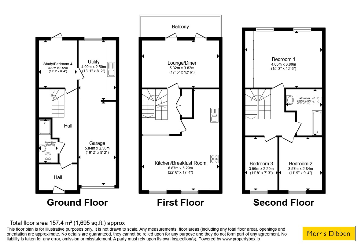 2, Lauren Mews, Hayling Island floorplan