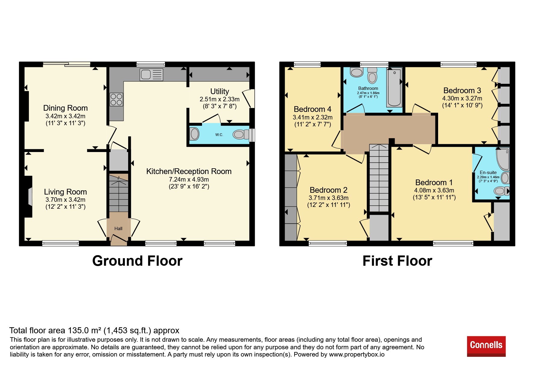 14, Harborough Road, Market Harborough floorplan