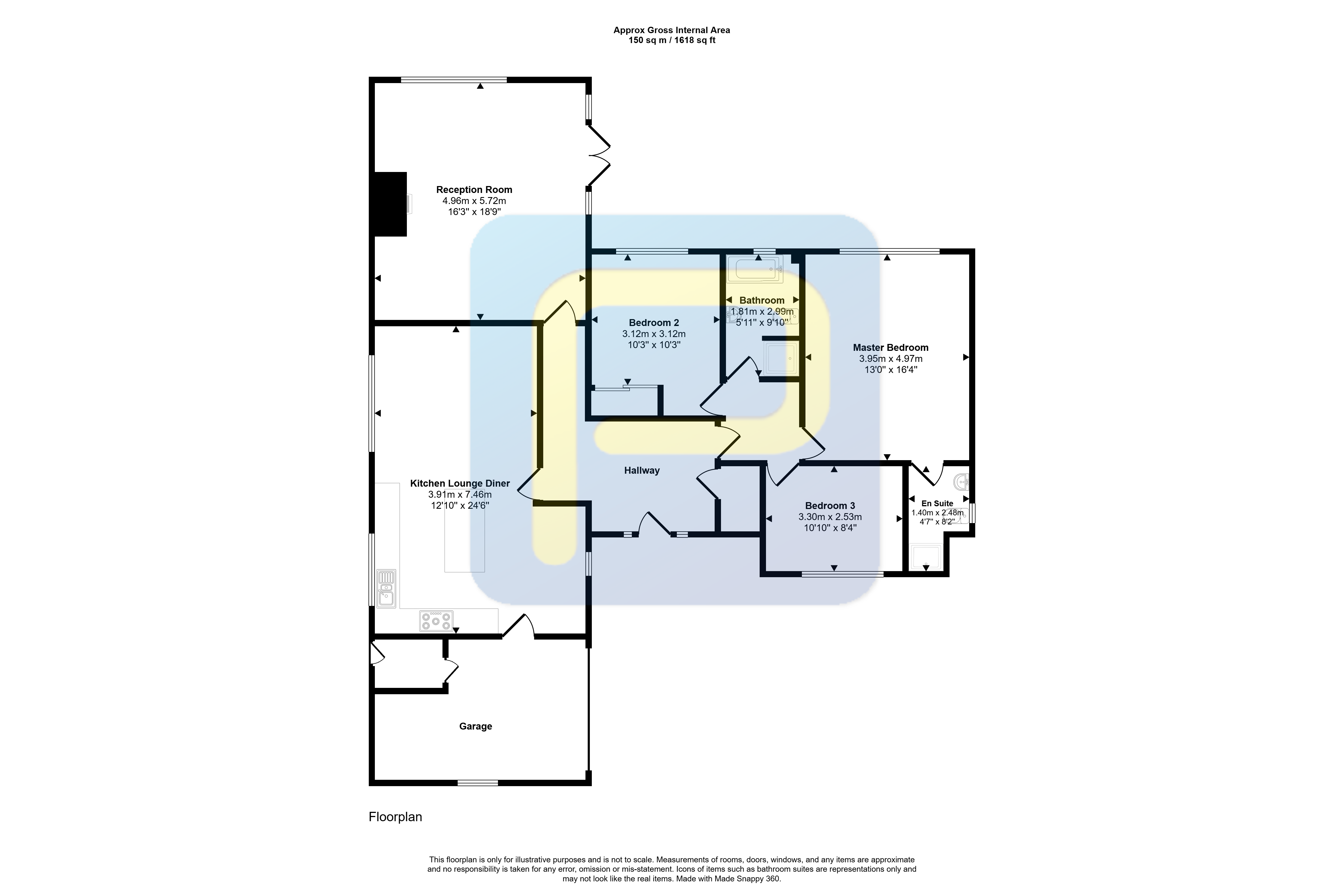 14, Magdalene Fields, Warkworth floorplan