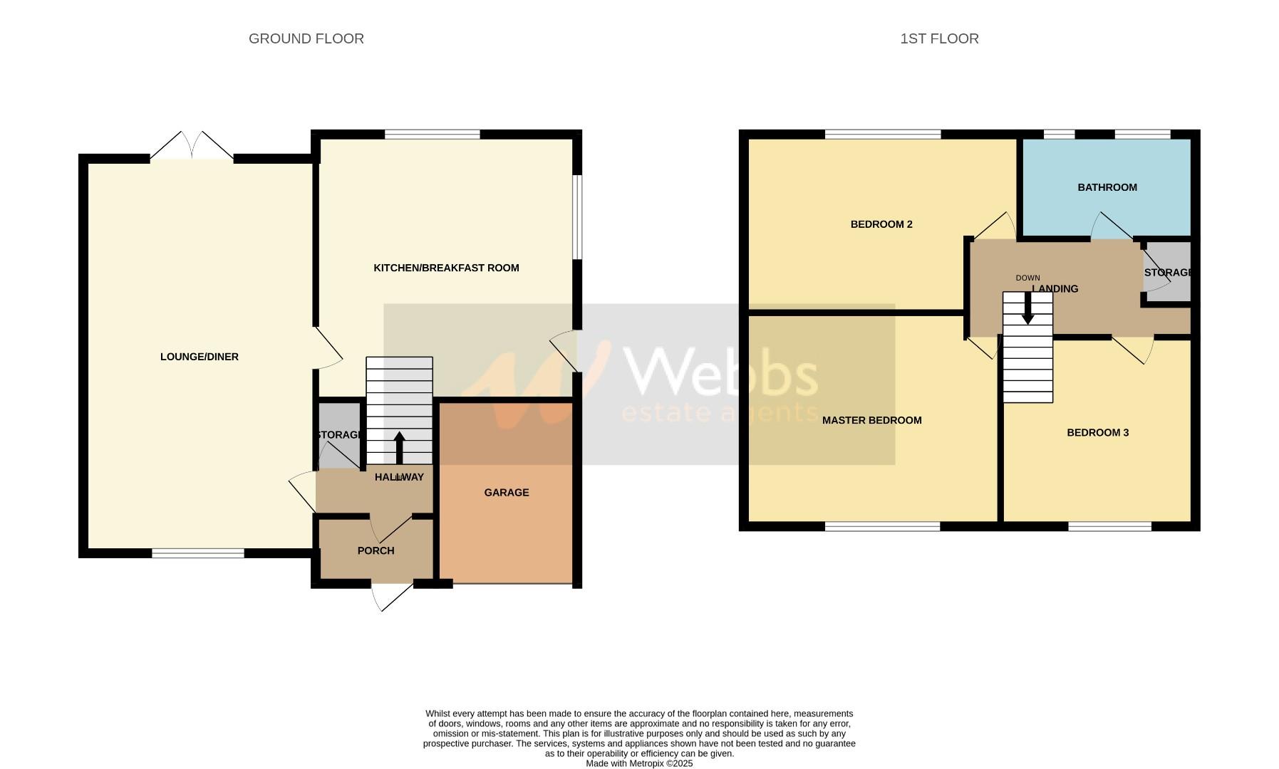 11, Stoney Lea Road, Cannock floorplan