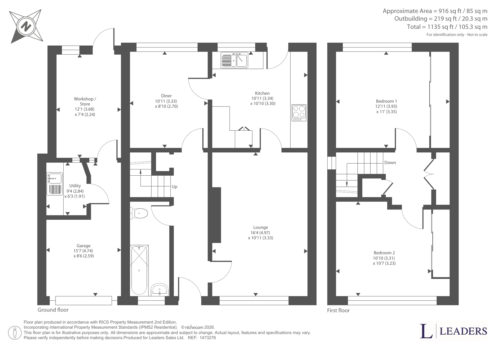 29, Lords Mill Road, Crewe floorplan