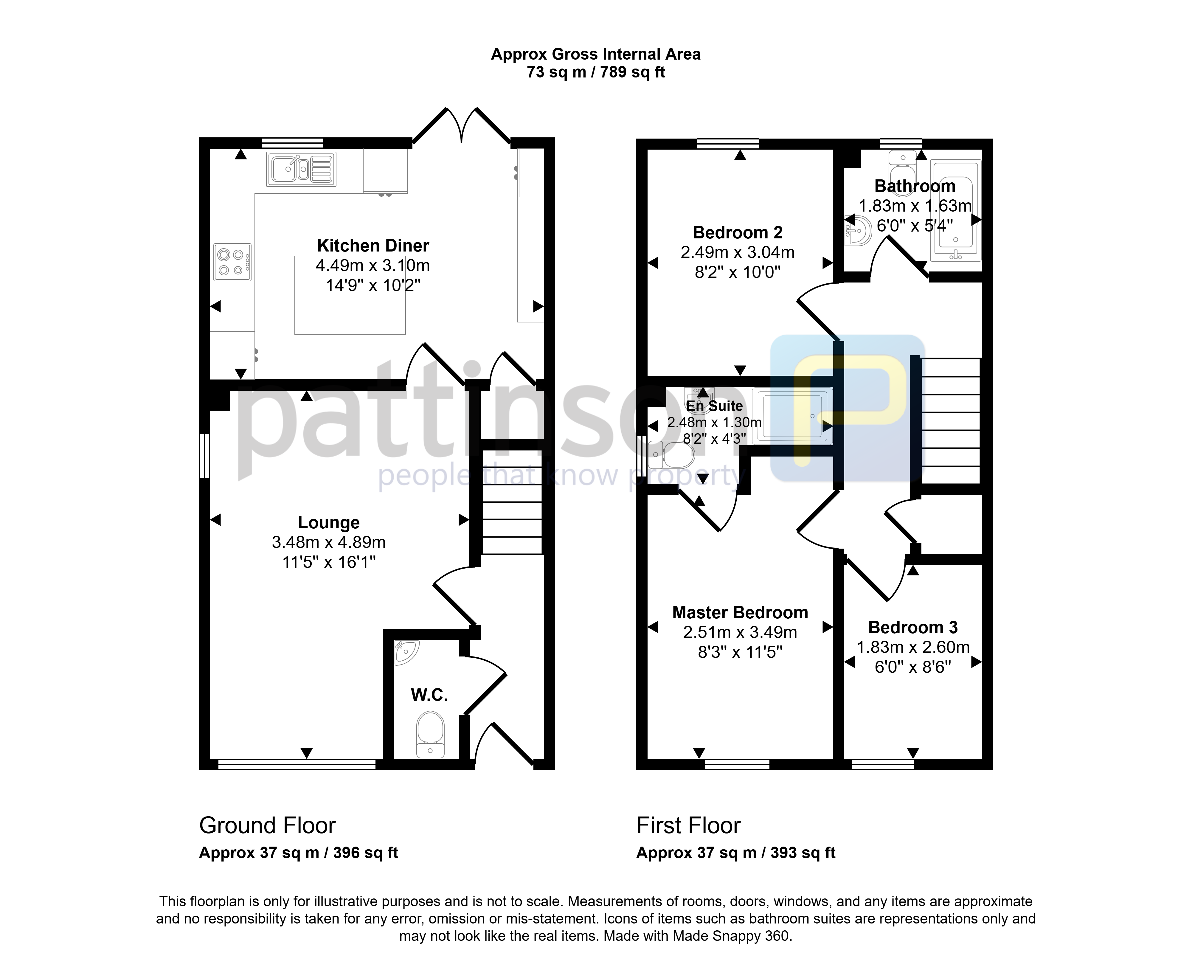 7, Bowyer Way, Morpeth floorplan