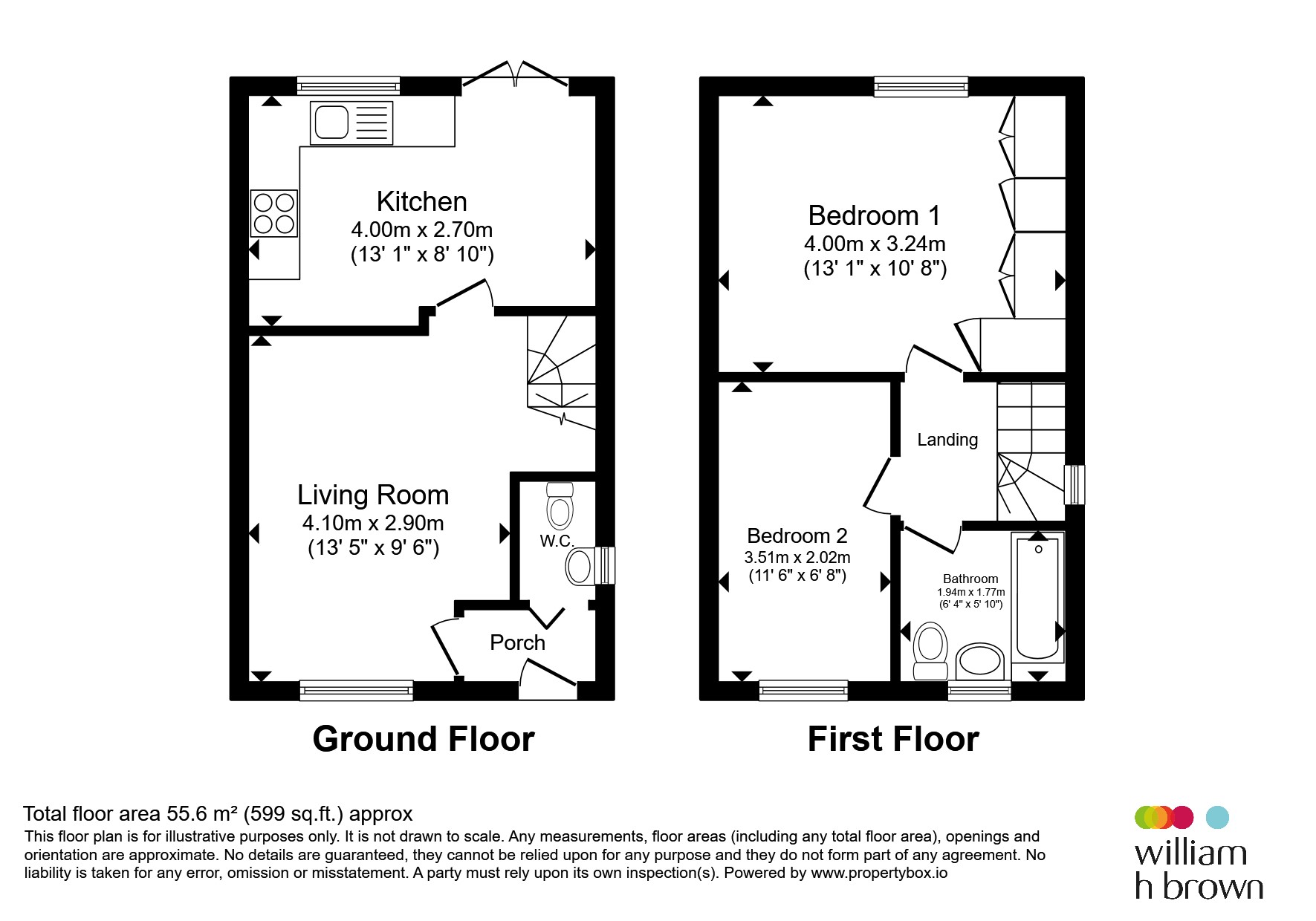 12, The Poplars, Nottingham floorplan