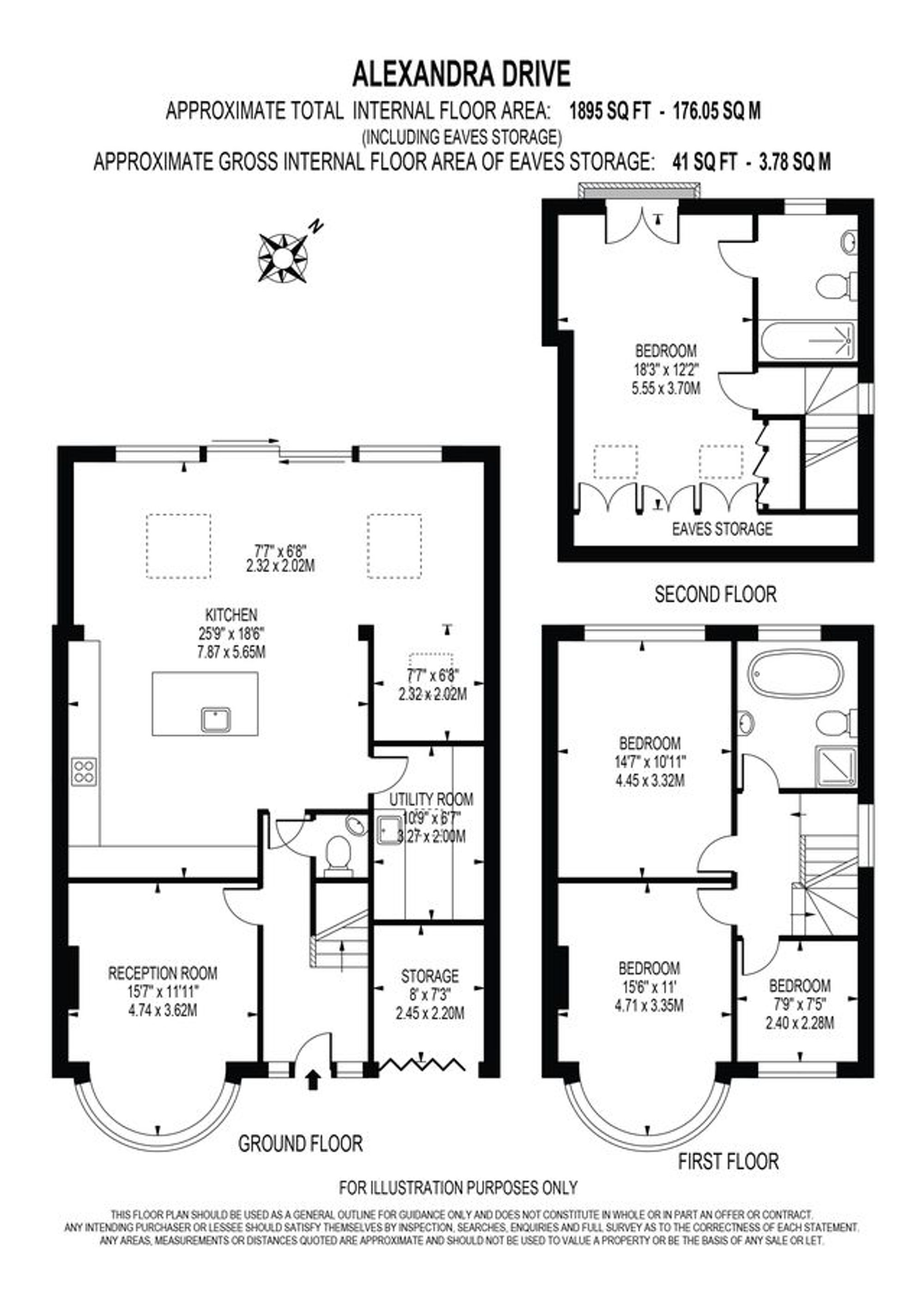 65 Alexandra Drive, Surbiton floorplan