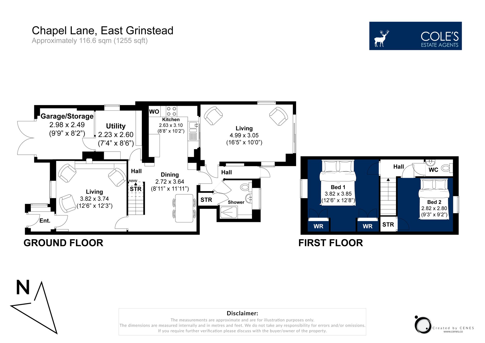 7 Chapel Lane, East Grinstead floorplan