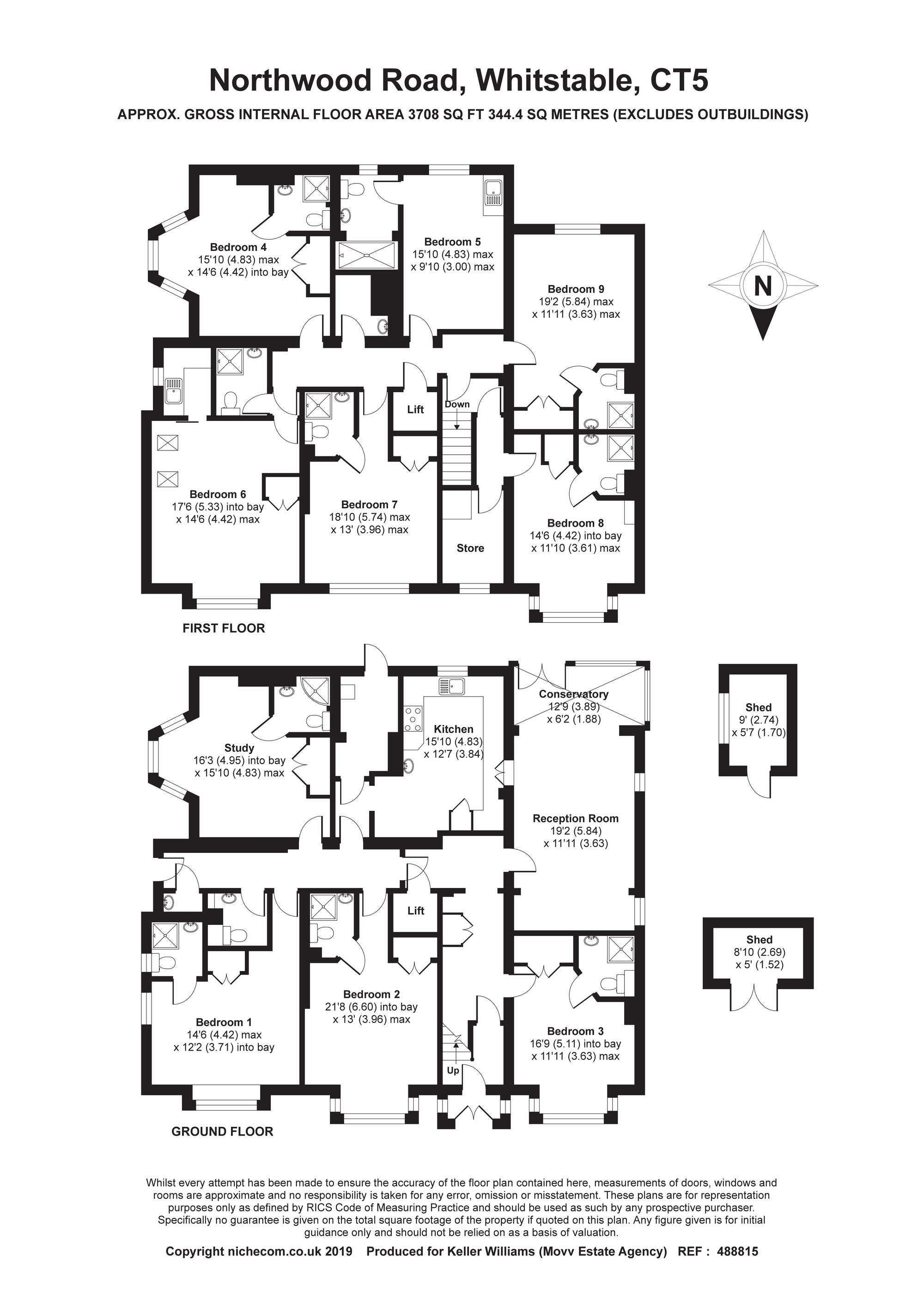 9 Bedrooms Land for sale in Northwood Road, Whitstable CT5