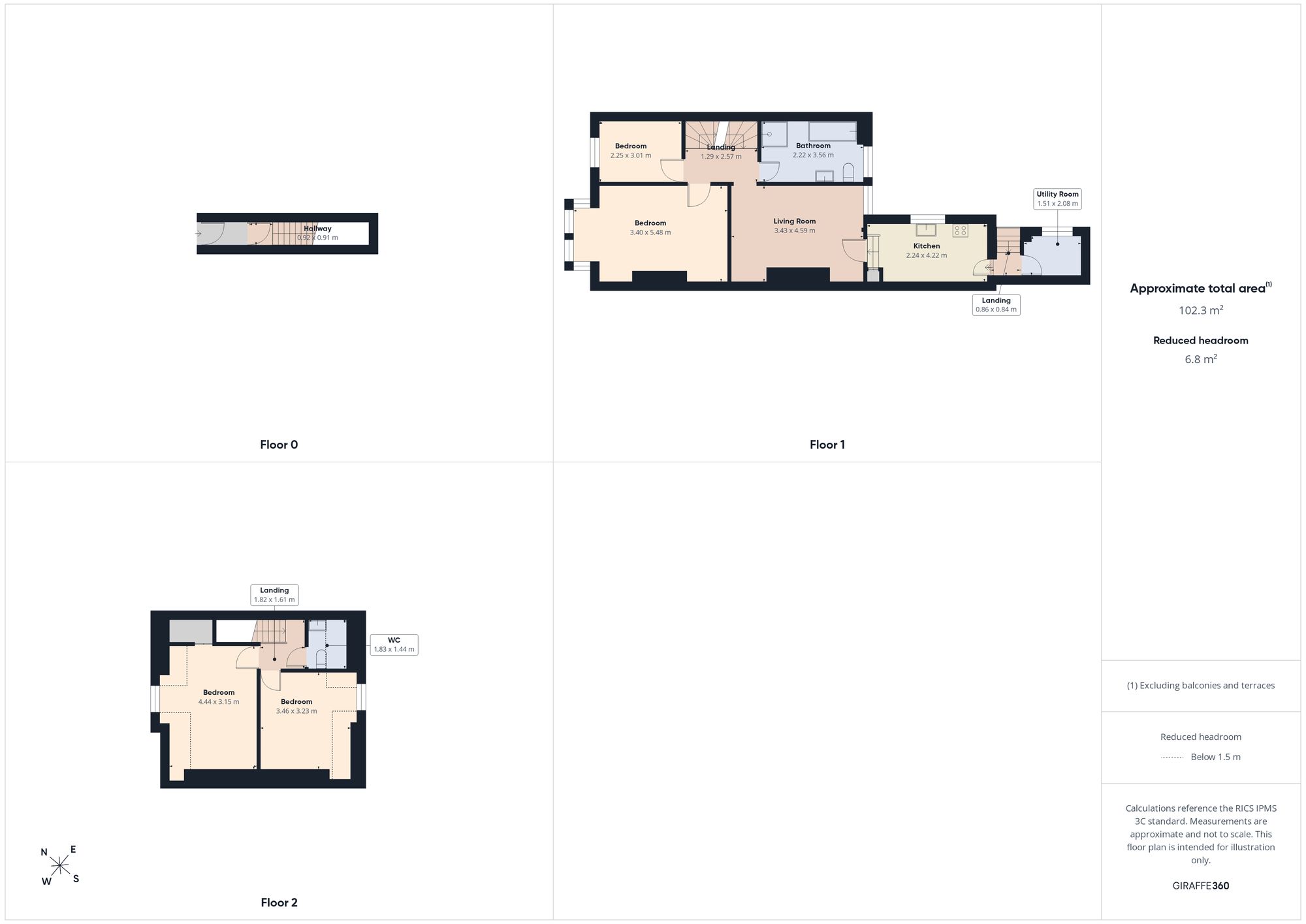 17 Woodbine Street, Gateshead floorplan