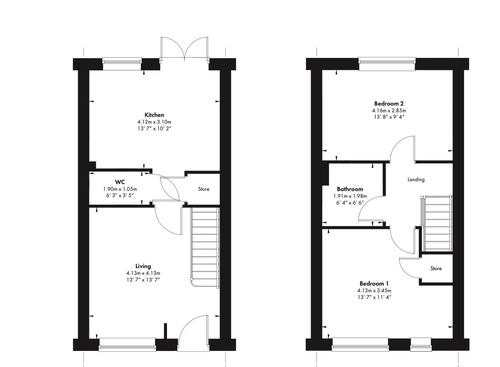 Oakwood, ,The Hutton, Plot 24,, Wykin Lane, Nuneaton floorplan