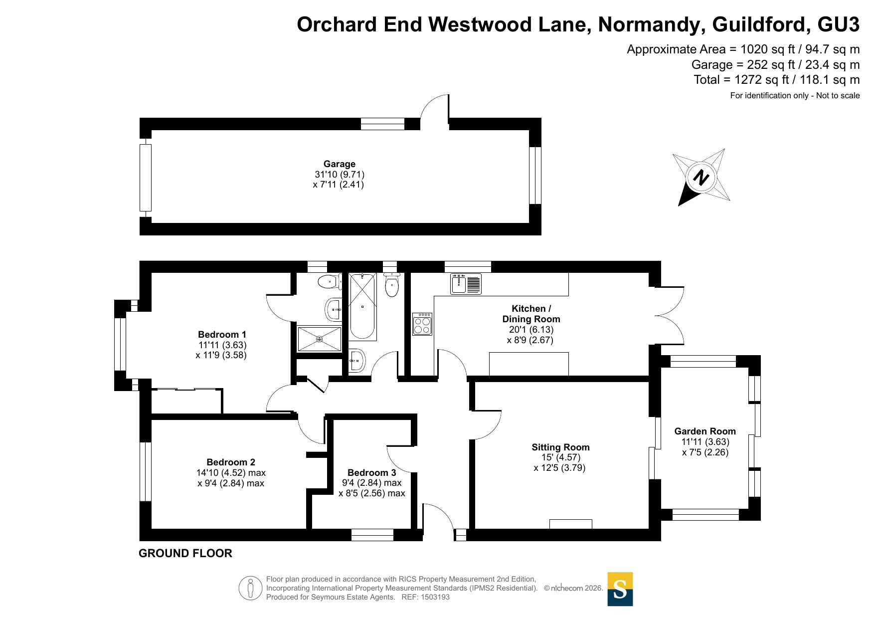 Orchard End,, Westwood Lane, Guildford floorplan