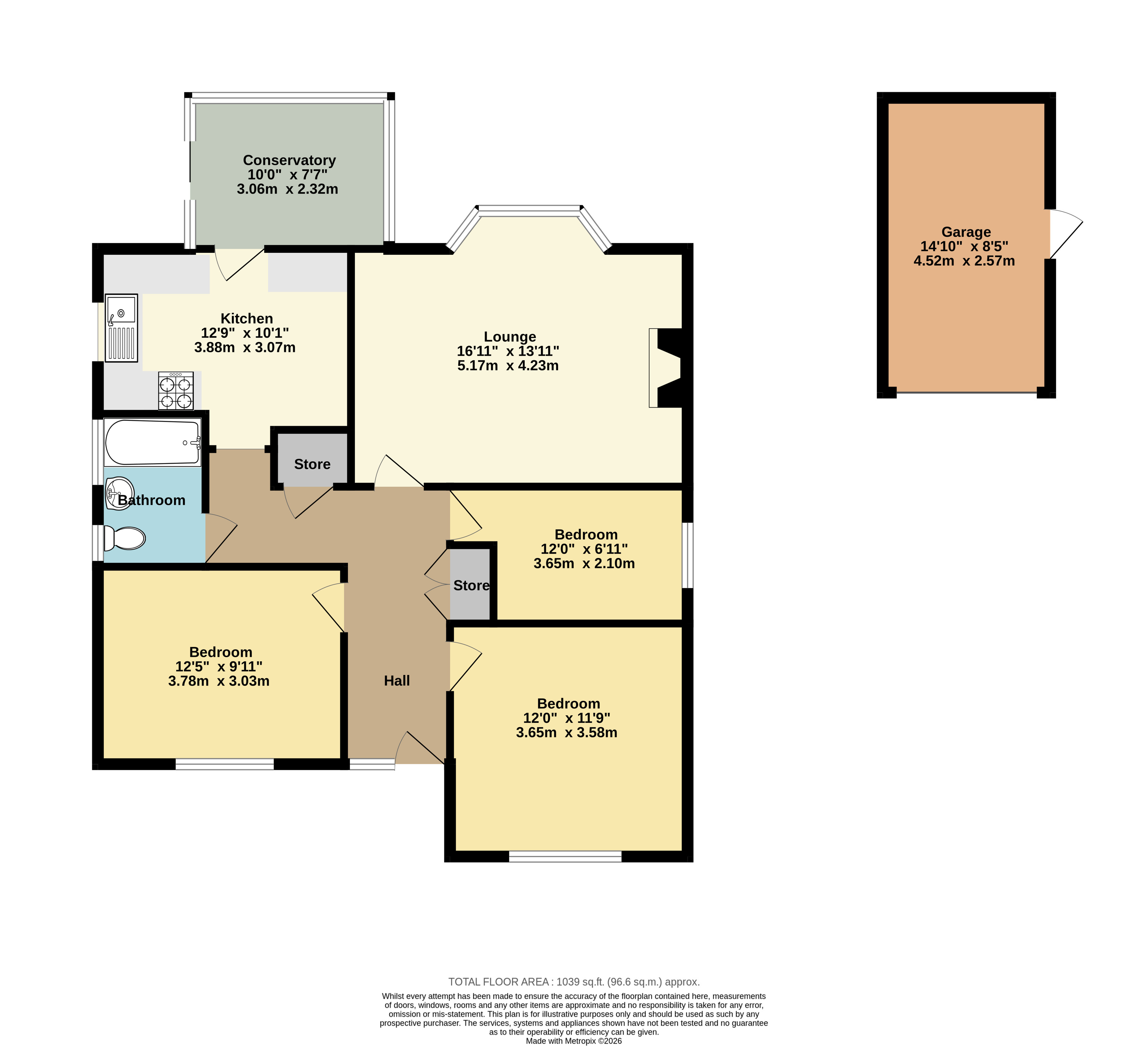 72, Dane Court Gardens, Kent floorplan