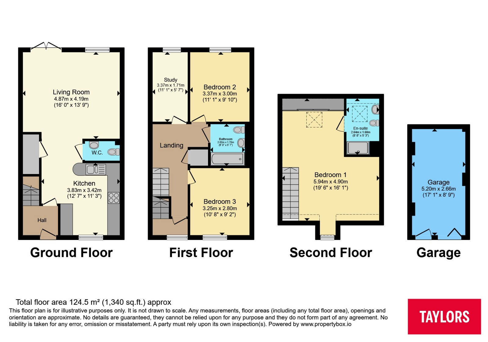 8, Pople Road, Bedfordshire floorplan