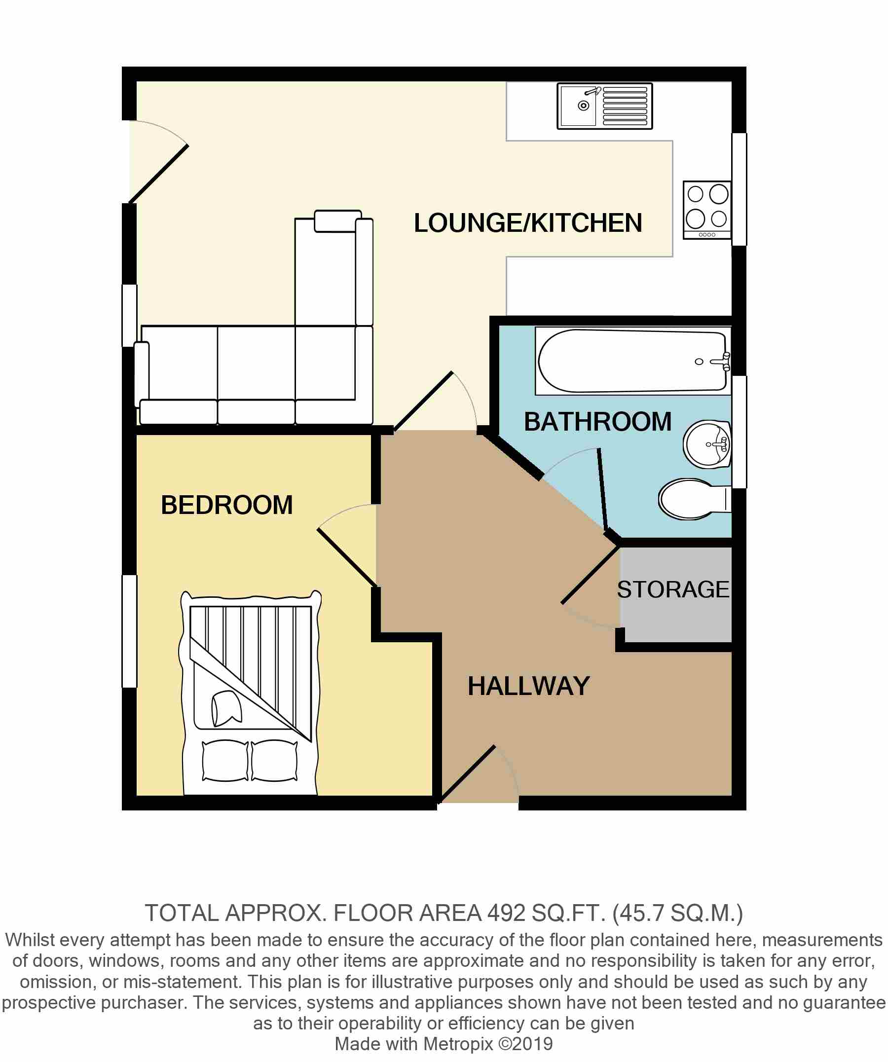13, Fusiliers Close, Chorley floorplan