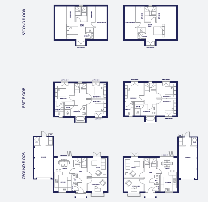 Plot 35,, The Kingfisher, The Chimes, Broxbourne floorplan