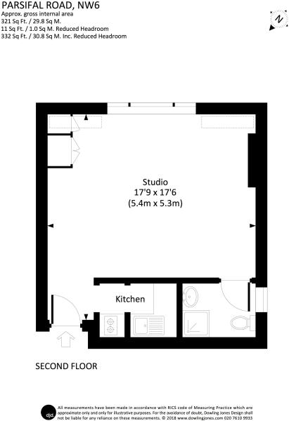 0 Bedrooms Studio to rent in Parsifal Road, West Hampstead, London NW6