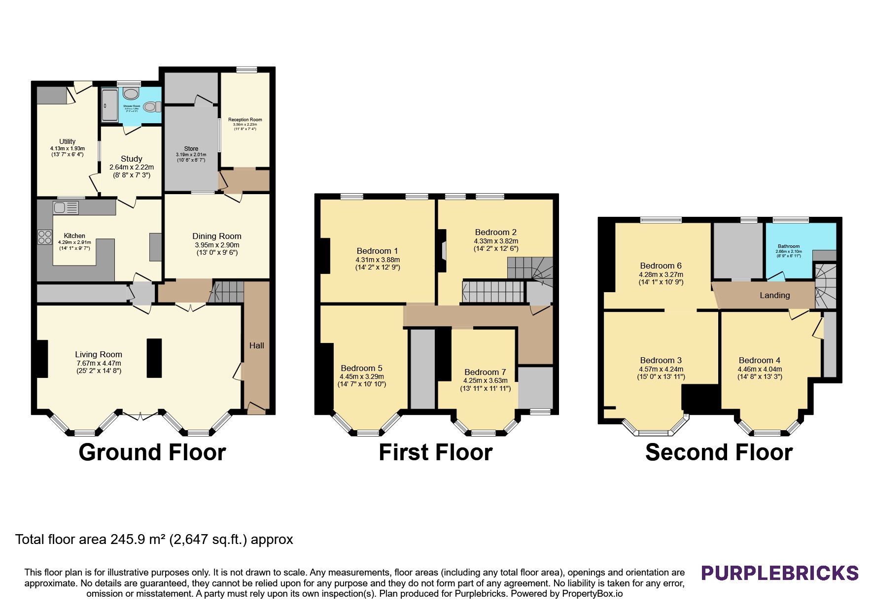 53-54 York Road, Great Yarmouth, NR30 floorplan