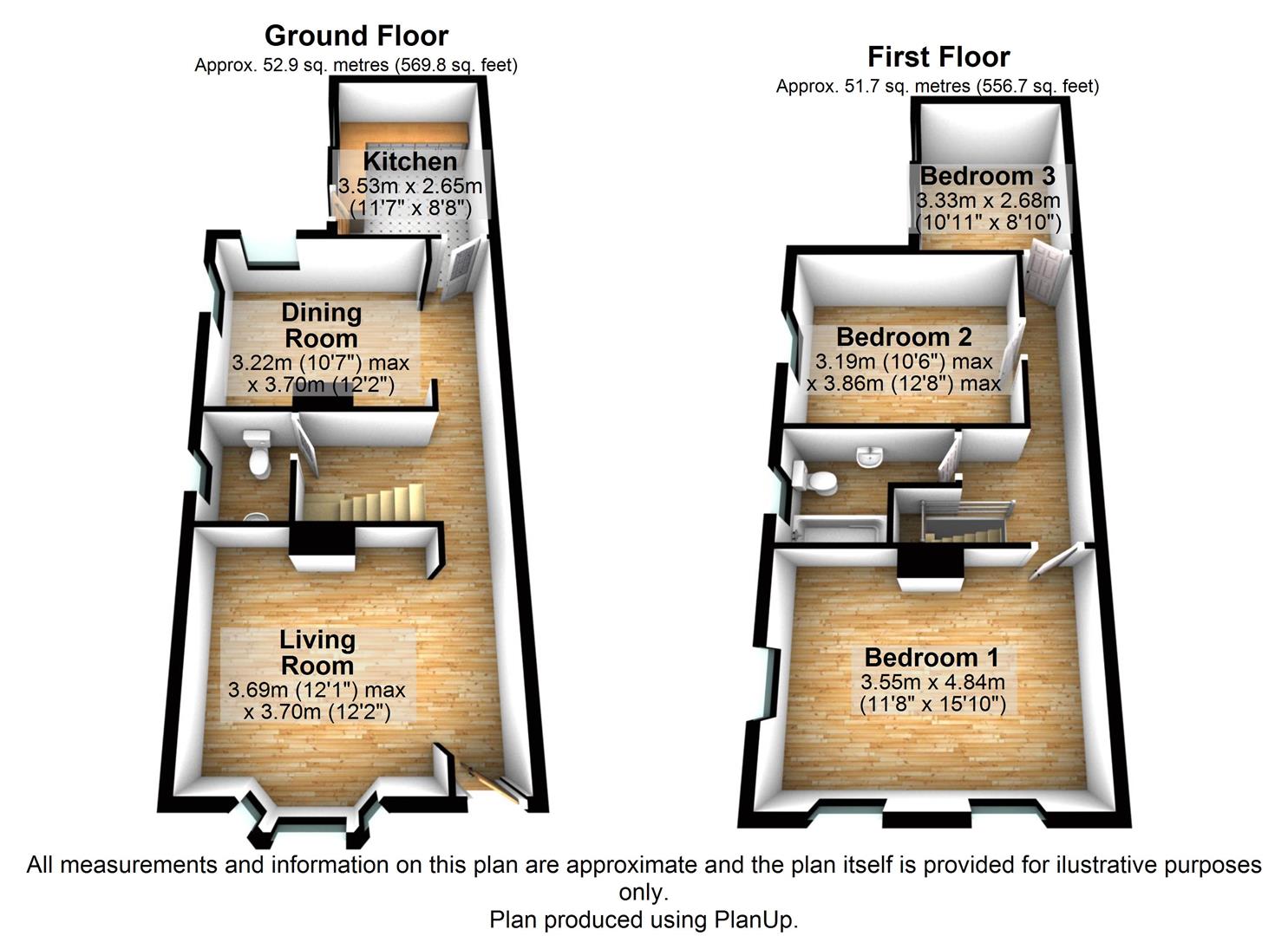 55, Herbert Street, Old Town floorplan