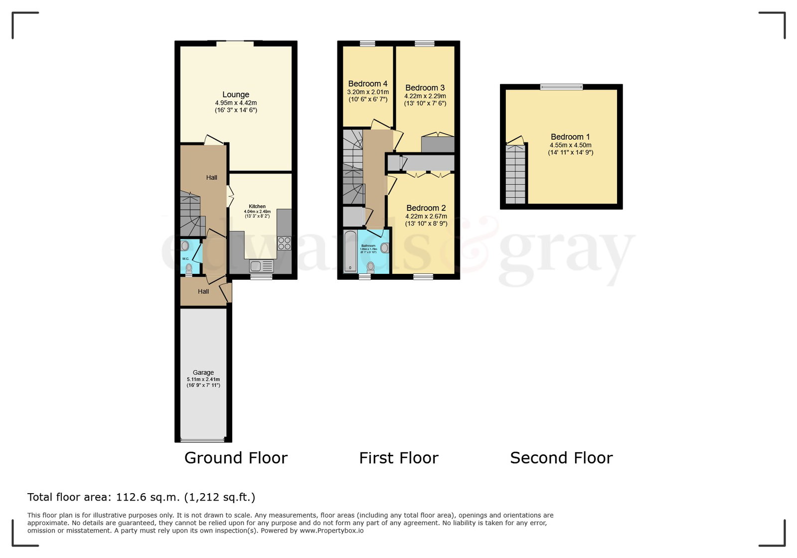 48, Old Oscott Lane, Great Barr floorplan