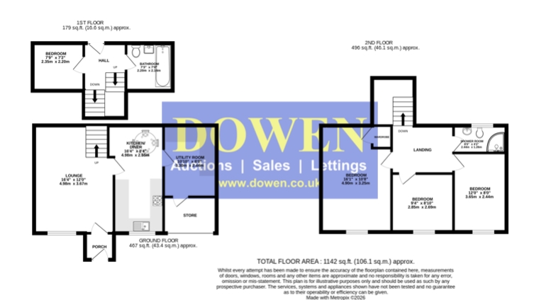 58, Featherstone Road, Durham floorplan