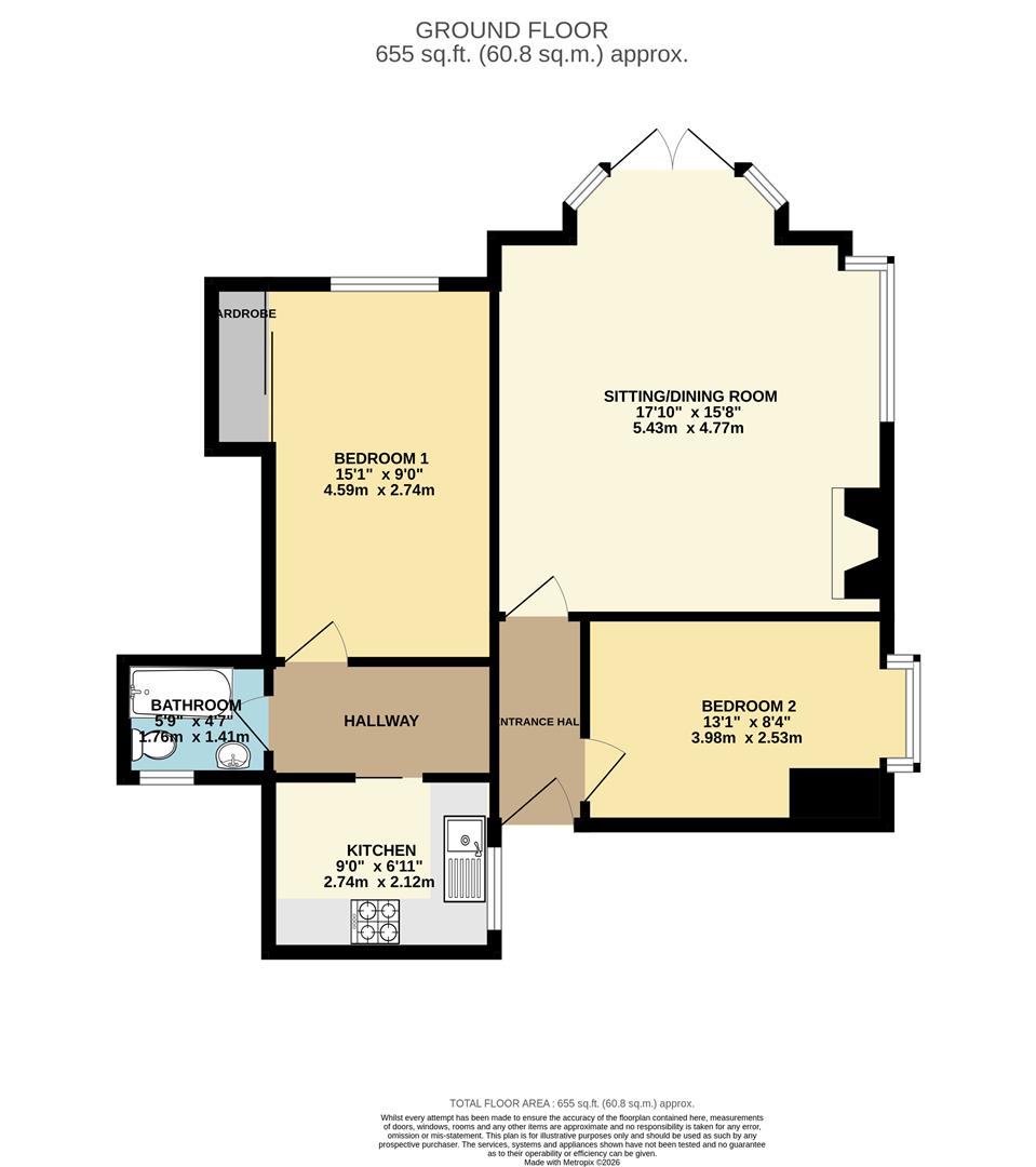 19, Lanthorne Road, Broadstairs floorplan