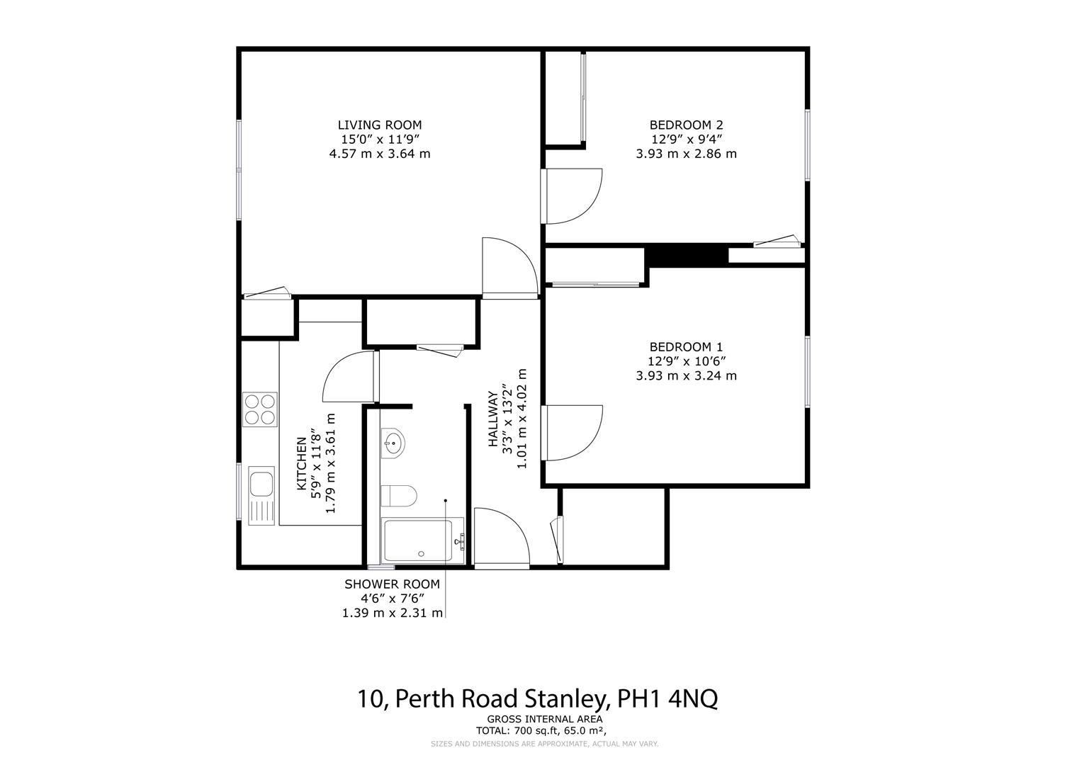 10, Perth Road, Perth floorplan