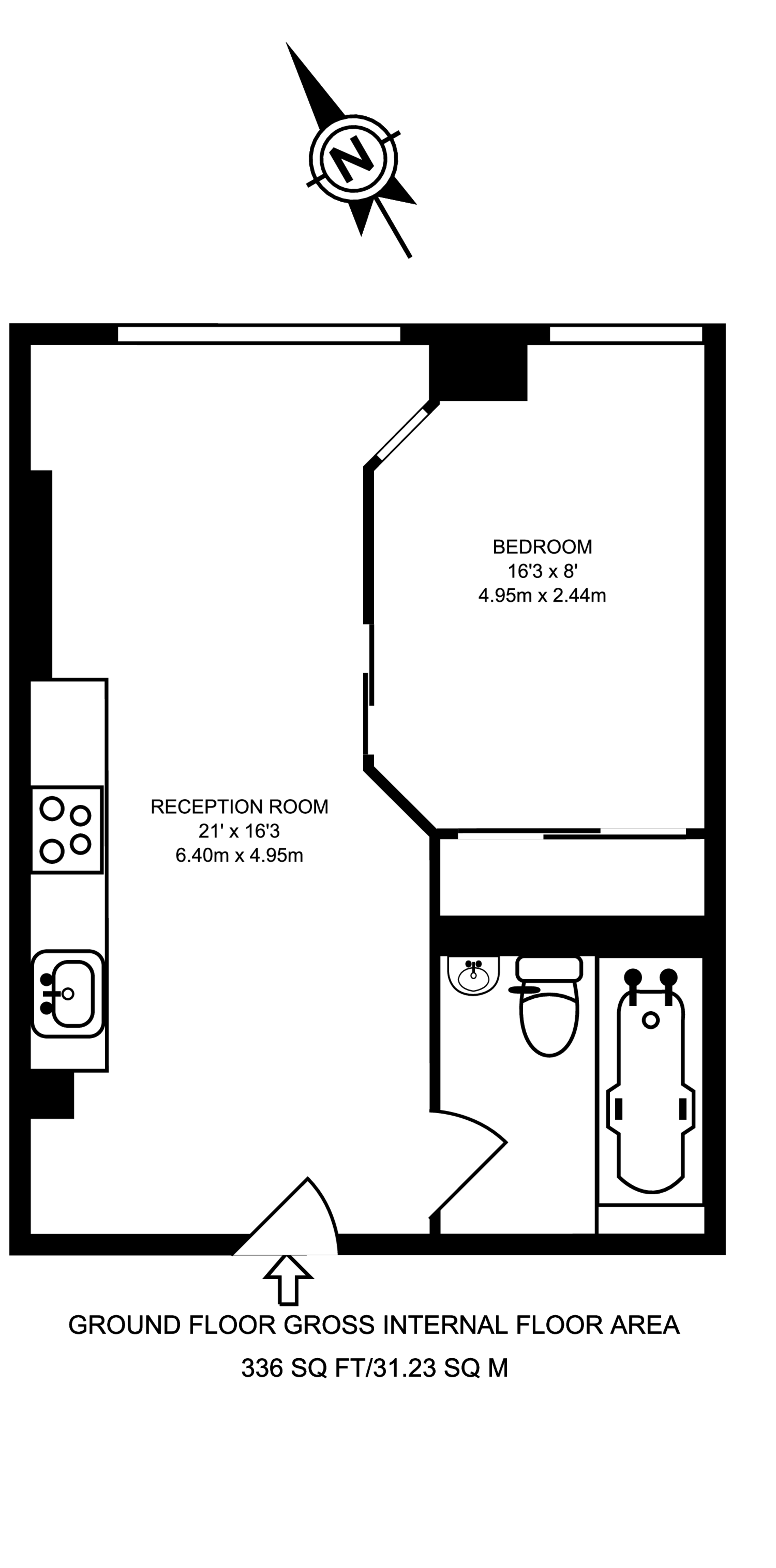 Sloane Avenue, Chelsea floorplan