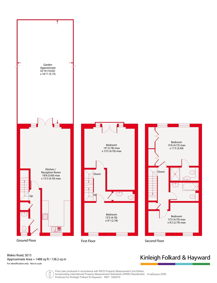 81, Blakes Road, London floorplan