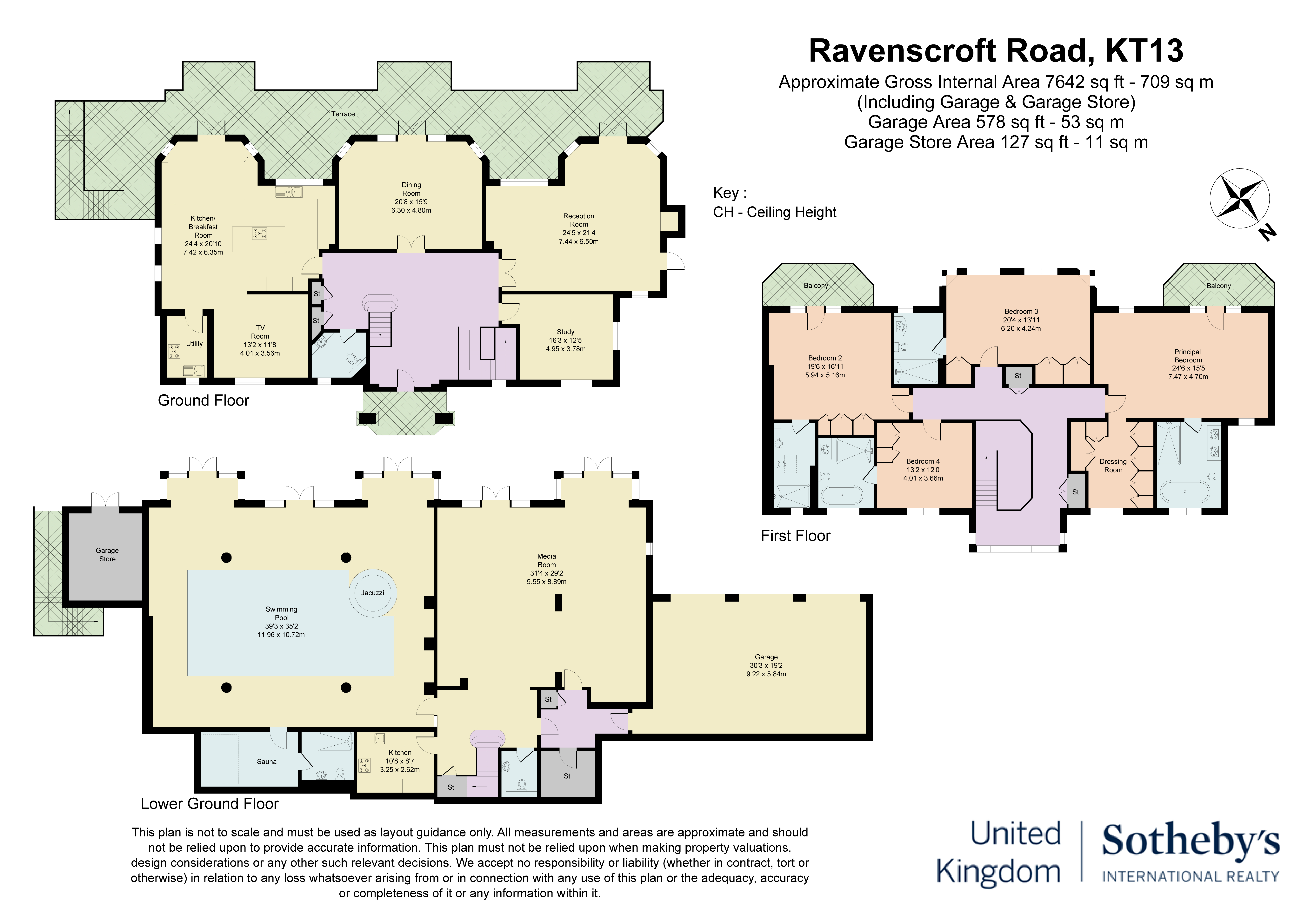 St, St George's Hill, Surrey floorplan
