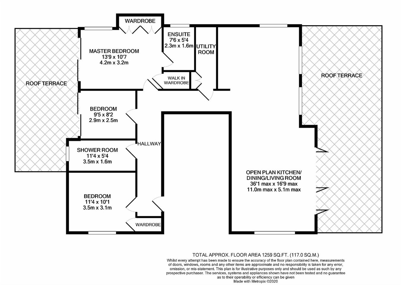 Flat 16, Knoll Manor, 26, St Valerie Road, Meyrick Park, Bournemouth floorplan