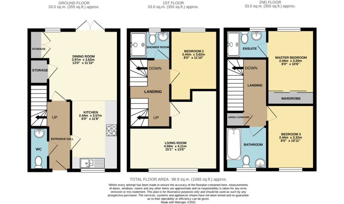 Wolseley Drive, Dunstable floorplan