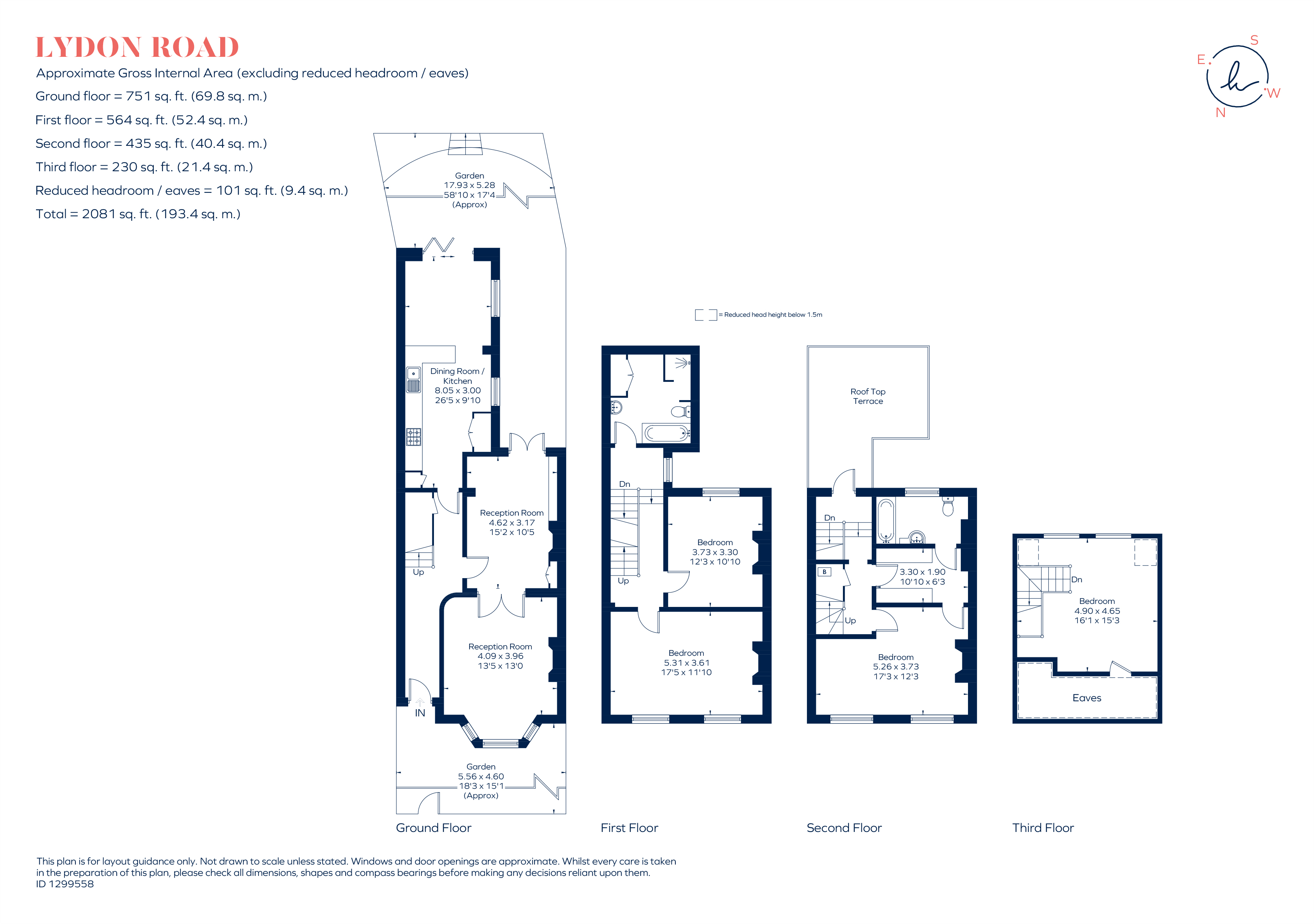 23, Lydon Road, London floorplan